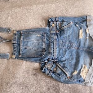 Jean short overalls H&M
